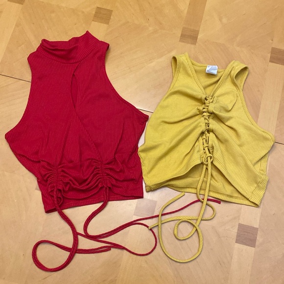 Two Windsor Crop Tops - Picture 1 of 6